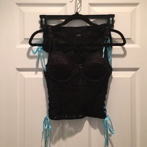 Native Intimates Black Lingerie Set
